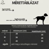 Fekete fehér nyakörv 