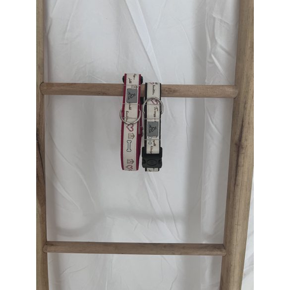 Colin nyakörv (fekete,piros) 